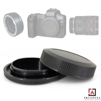 Bộ Nắp Cáp Body Và Lens Canon Ngàm RF: Dùng Cho EOS R, R5, R6, RP…