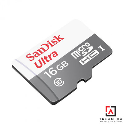 Thẻ Nhớ MicroSDHC (TF) SanDisk Ultra 16GB 80MB/s 533x (BH 24T)