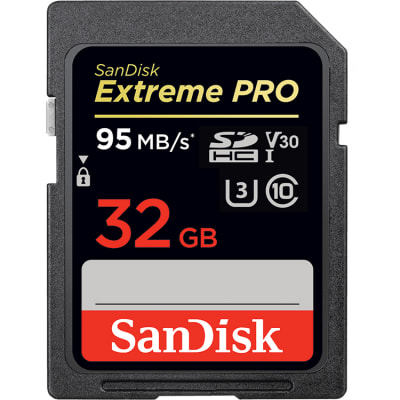 Thẻ nhớ ExtremePRO SDHC U3 32GB 95mb/s (BH 24T)