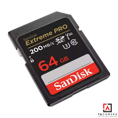 Thẻ Nhớ SDXC SanDisk Extreme Pro U3 V30 64GB 200MB/s