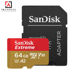 Thẻ Nhớ MicroSDXC SanDisk Extreme V30 A2 64GB 160MB/s (BH 24T)