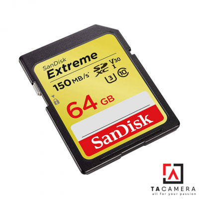 2141 Thẻ Nhớ SDXC SanDisk Extreme U3 V30 1000x 64GB 150MB/s