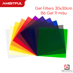 Gel Filters - Bộ Gel 11 Màu Ambitful - 30x30cm