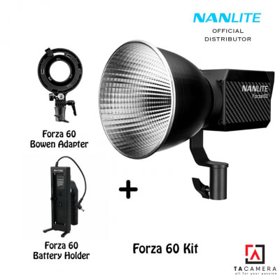 Đèn LED NanLite Forza 60 Combo Kit - Hàng Chính Hãng - BH 12T