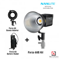Đèn LED NanLite Forza 60B Bi-Color LED Monolight Combo Kit - Hàng Chính Hãng - BH 12T