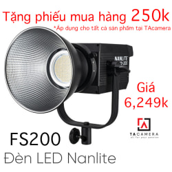 Đèn Led Nanlite FS200 AC Monolight
