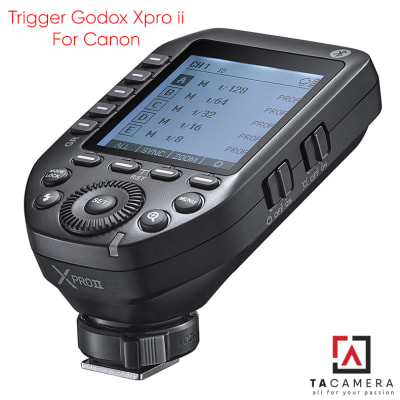 Trigger Godox Xpro ii - Tích Hợp TTL, HSS 1/8000s - For Canon