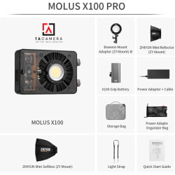 Đèn LED Sáng Liên Tục Zhiyun Molus X100 Bản Pro