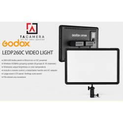 Đèn LED Godox P260C - Tặng Cục Nguồn