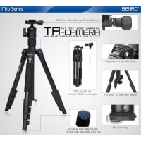 Chân máy ảnh Tripod & Monopod 2in1 Benro iTrip IT15