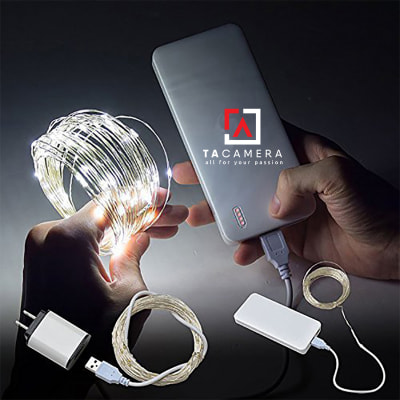 LED Fairy Lights - Đèn Đom Đóm - Size 10m 100 Bóng - Nguồn USB