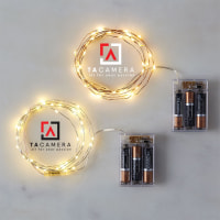 LED Fairy Lights - Đèn Đom Đóm - Size 5m 50 bóng - Nguồn pin AA