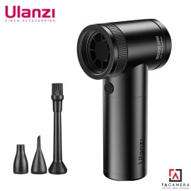 Ống Thổi Bụi Cho Máy Ảnh - Quạt Thổi Đa Năng Ulanzi BS380FB Electric Blower Black