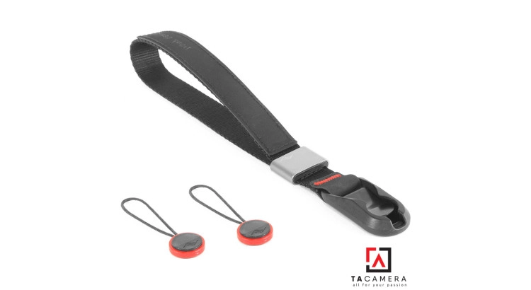 Dây Đeo Máy Ảnh Peak Design Cuff 2.0 - Wrist Strap - Chính Hãng - Màu Đen