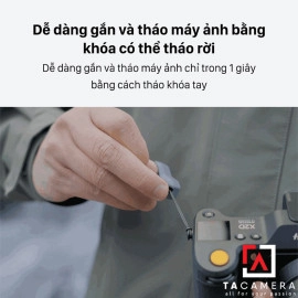Dây Đeo Máy Ảnh Thao Tác Nhanh Ulanzi Falcam Maglink Quick Magnetic Buckle Shoulder Strap Lite 3143 - Xám
