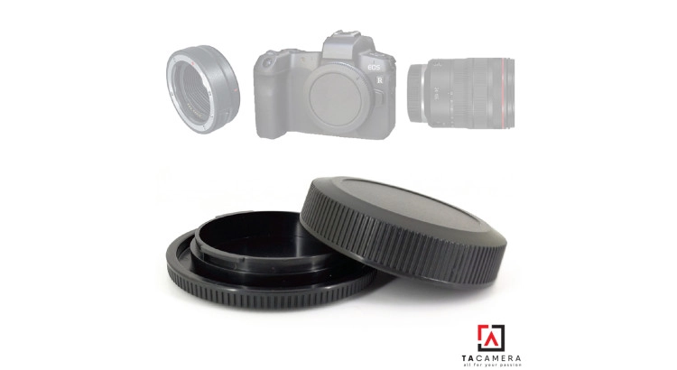 Bộ Nắp Cáp Body Và Lens Canon Ngàm RF: Dùng Cho EOS R, R5, R6, RP…