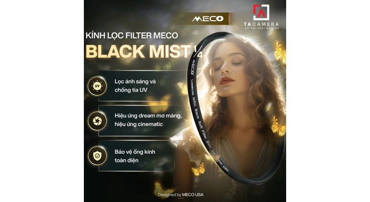 Filter - Kính Lọc MECO Black Mist 1/4  52mm