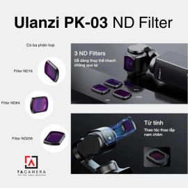 Bộ Filter ND Cho DJI Osmo Pocket 3 - Ulanzi PK-03