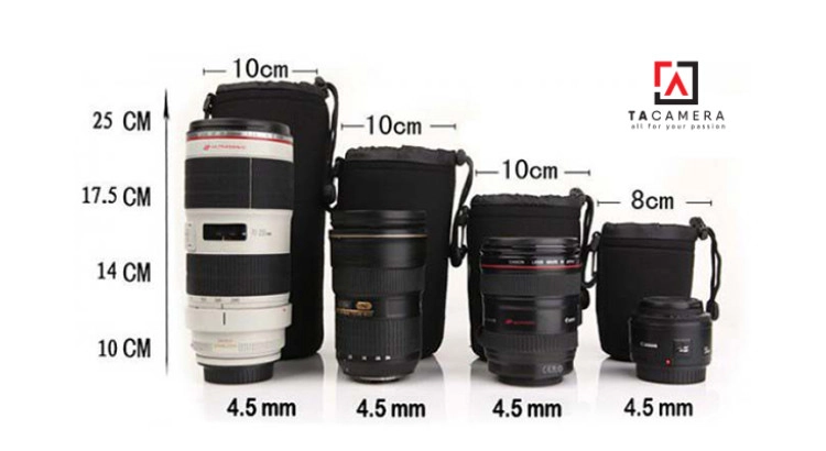 Túi đựng Lens máy ảnh Matin size S