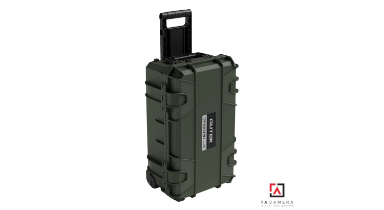 Vali Chống Sốc Gutek Tortoise T-300 20 Inch Carry-On Protector Case - Màu Xanh Rêu