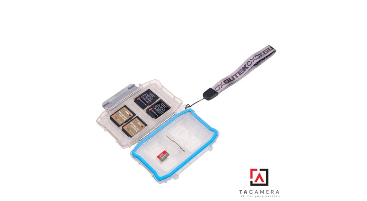 Hộp Đựng Thẻ Nhớ Chống Sốc Gutek T-MCC-1 Memory Card Case
