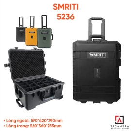 Vali Chống Sốc - Chống Nước Smriti S5236 Đựng Thiết Bị Quay Phim, Chụp Ảnh, Đồ Cá Nhân - Loại Lớn