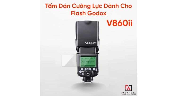 Tấm Dán Cường Lực SP-V82 Dành Cho Flash Godox: V860ii