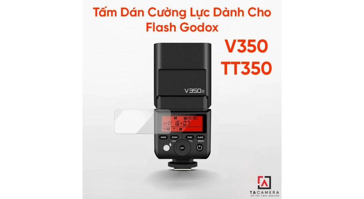 Tấm Dán Cường Lực SP-VT35 Dành Cho Flash Godox: V350, TT350