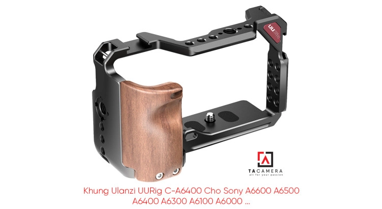 Khung Ulanzi UURig C-A6400 Cho Sony A6600 A6500 A6400 A6300 A6100 A6000 …