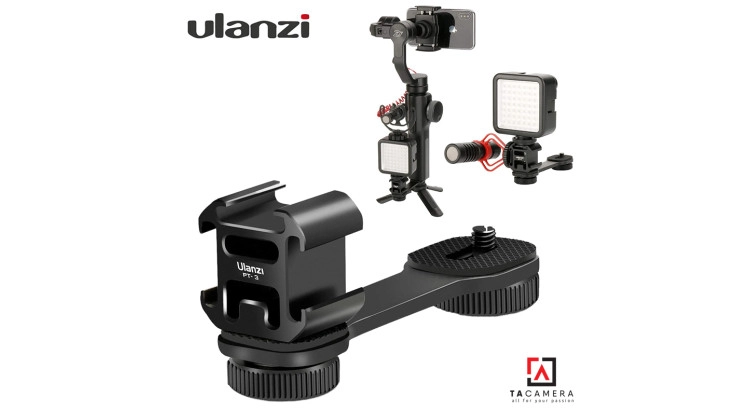 Ngàm Mở Rộng Ulanzi Triple Cold Shoe PT-3