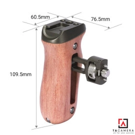SmallRig Wood Side Handle with ARRI-Style Mount HSS2642