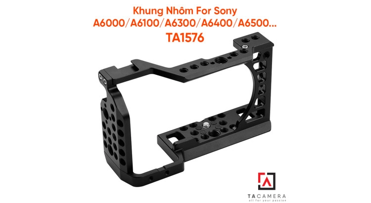 Khung Nhôm For Sony A6000/A6100/A6300/A6400/A6500... - TA1576