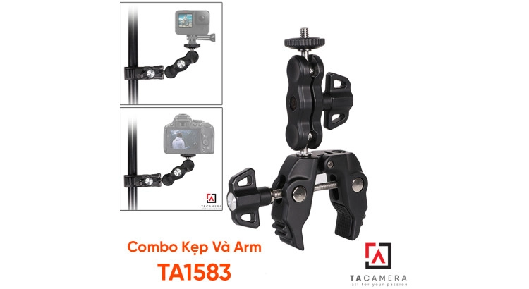 Combo Kẹp Và Arm Mini TA1583