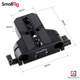 Đế Đũa - Plate SmallRig Baseplate with Dual 15mm R..