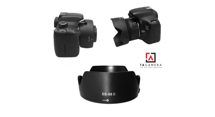 Lens hood Canon ES-68ii cho lens 50 1.8 STM