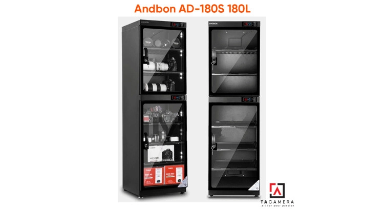 Tủ Chống Ẩm Máy Ảnh Andbon AD-180S 180L
