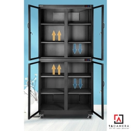 Tủ Chống Ẩm Máy Ảnh Andbon AD-600S -580L 12 Ngăn 8 Khay Có Thể Điều Chỉnh