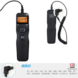 Dây Bấm Mềm Máy Ảnh Có LCD for Canon RS-80N3