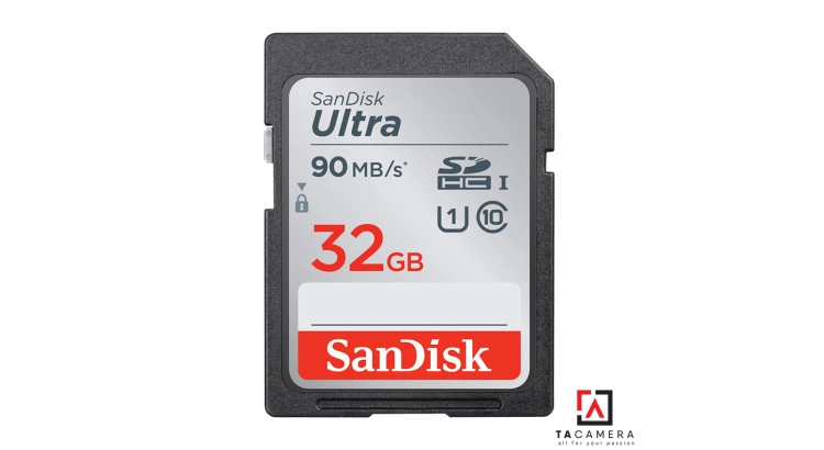 Thẻ nhớ SDHC SanDisk Ultra 600x 32GB 90MB/s (BH 24T)