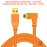 Dây Cáp USB 2.0 To Mini 5-Pin - Chụp Ảnh Flatlay Bằng Liveview - Màu Cam - Dài 5m - Right Angle
