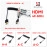 Dây Cáp HDMI To HDMI (A - A) 4K 60Hz Dây Xoắn - 120cm