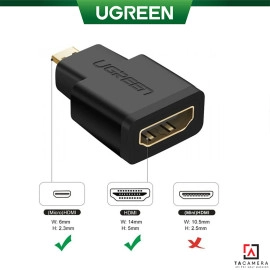 Đầu Chuyển Đổi Micro HDMI Sang HDMI - Ugreen 20106..