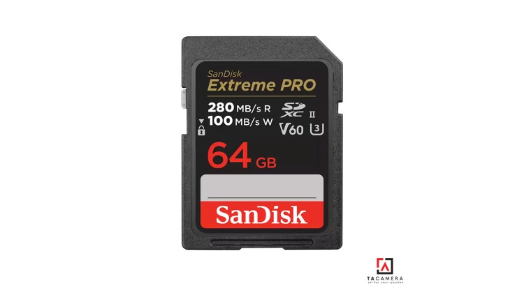 Thẻ Nhớ SDXC SanDisk Extreme Pro V60 U3 64GB 280MB/s