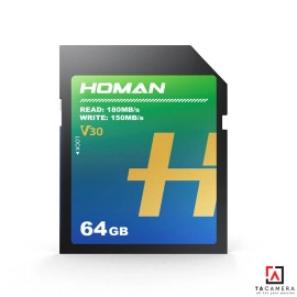 Thẻ Nhớ SD Homan UHS-I V30 - 64Gb 180MB/s