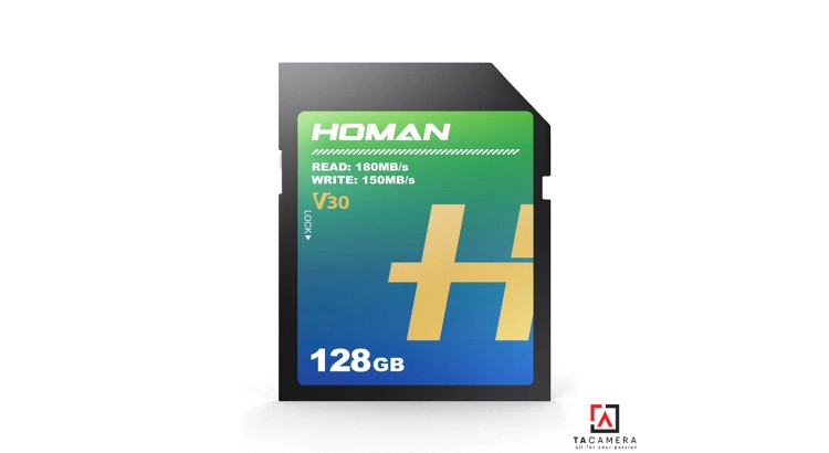Thẻ Nhớ SD Homan UHS-I V30 - 128Gb 180MB/s