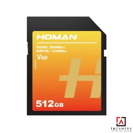 Thẻ Nhớ SD Homan UHS-II V60 - 512Gb 280MB/s