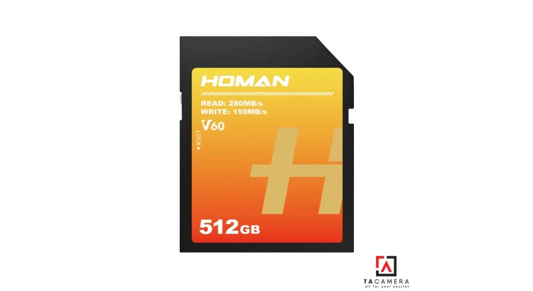 Thẻ Nhớ SD Homan UHS-II V60 - 512Gb 280MB/s