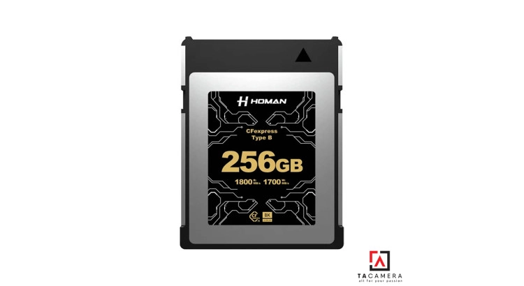 Thẻ Nhớ CFexpress Type-B Homan 256GB 1800MB/s