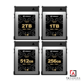 Thẻ Nhớ CFexpress Type-B Homan 256GB 1800MB/s