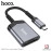 Đầu Đọc Thẻ Nhớ Cho Điện Thoại - OTG Hoco UA25 Đọc Thẻ SD/TF - Cổng Type-C